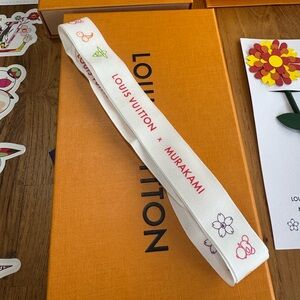 Louis Vuitton x Takashi Murakami 20th Anniversary Packaging Ribbon